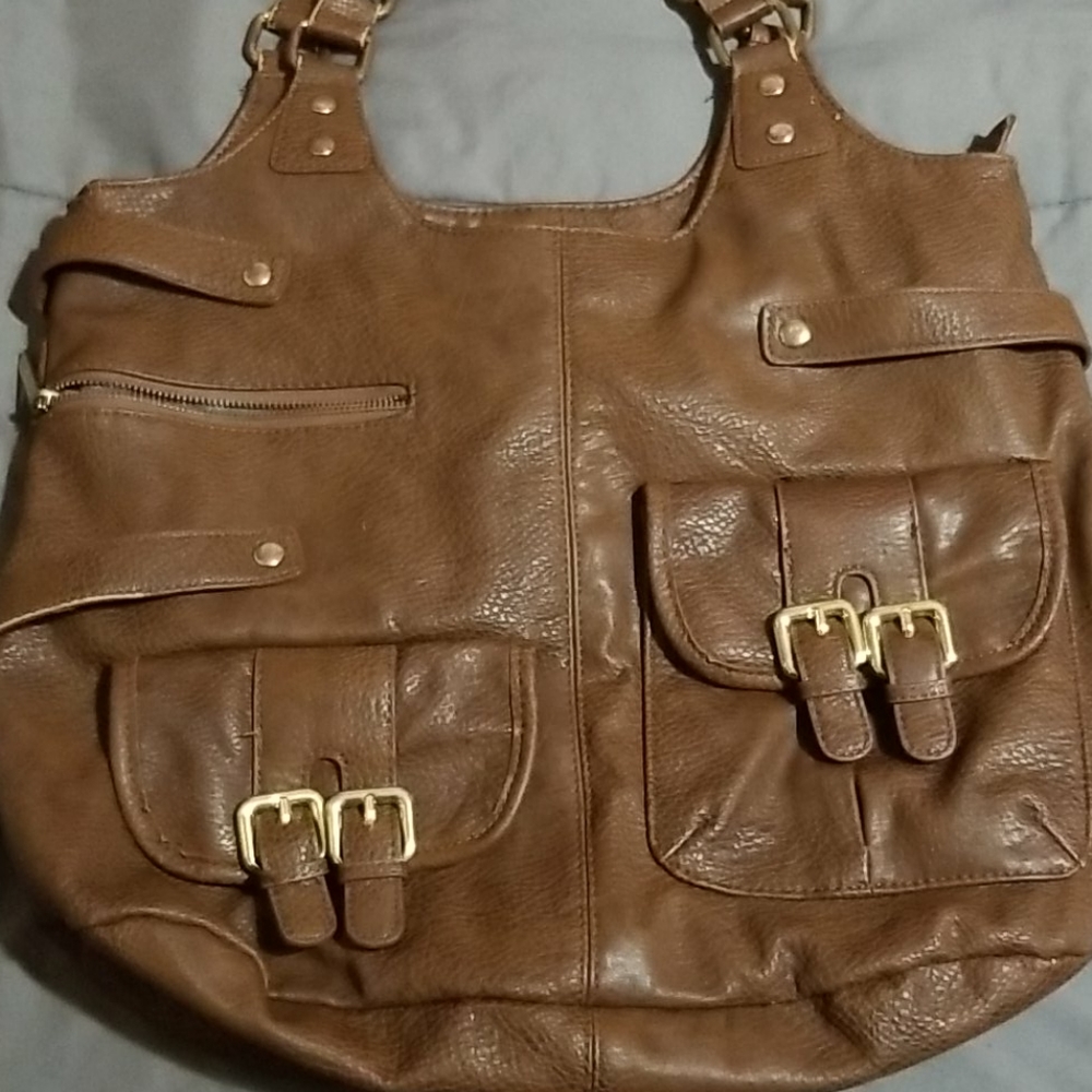 Olivia & Joy Utilitarian Purse 7 pockets